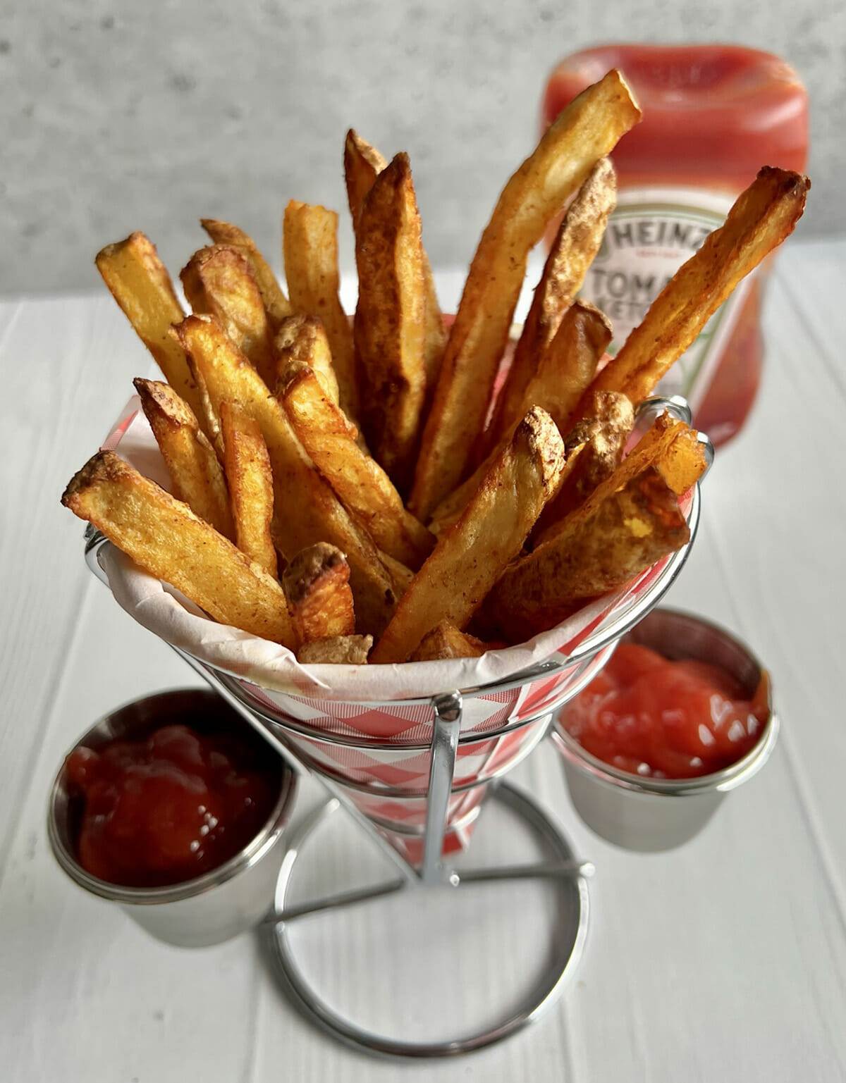 Air fryer homestyle seasoned French fries