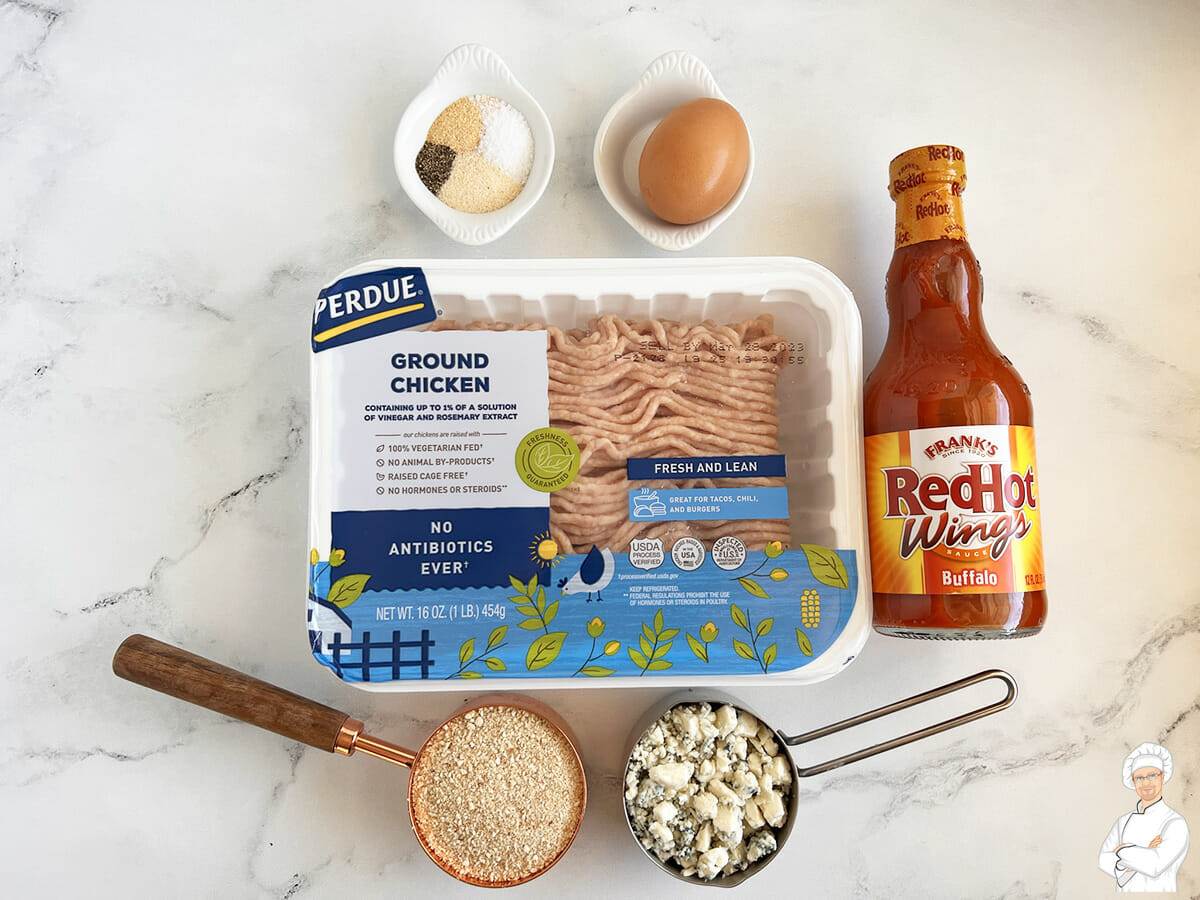 Recipe for buffalo chicken meatballs