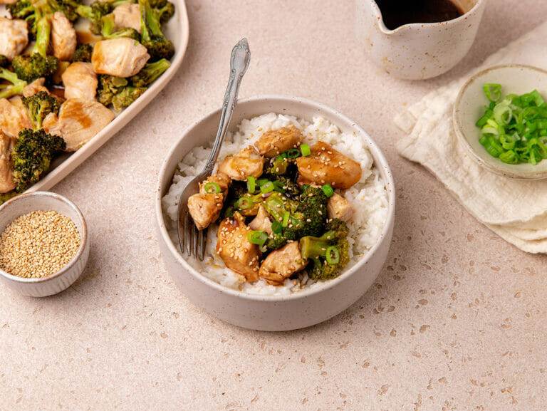 Best Damn Sheet Pan Teriyaki Chicken and Broccoli - RecipeTeacher