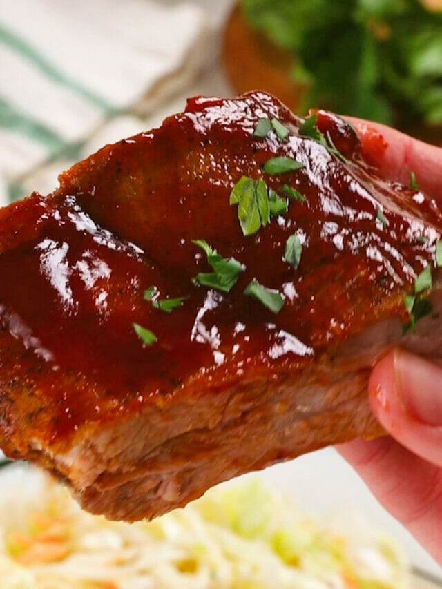 Tender, mouthwatering baby back ribs made in your oven with this easy recipe.