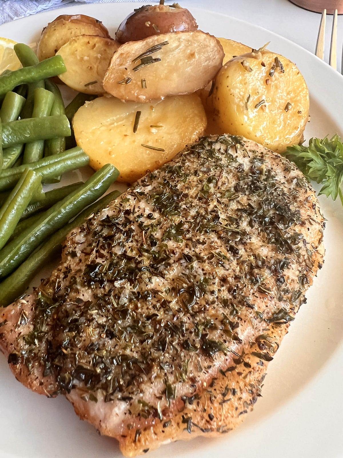 Recipe for boneless air fryer pork chops