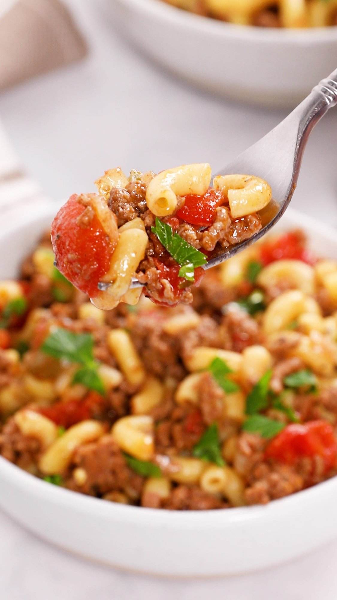 Recipe for American goulash