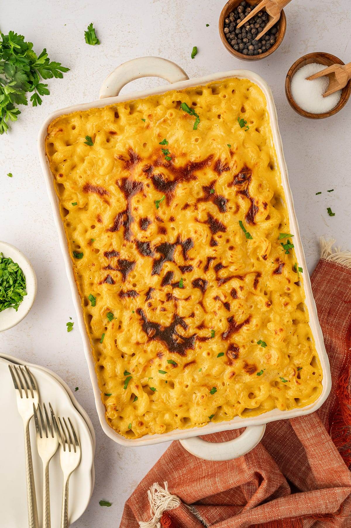 Baked mac and cheese