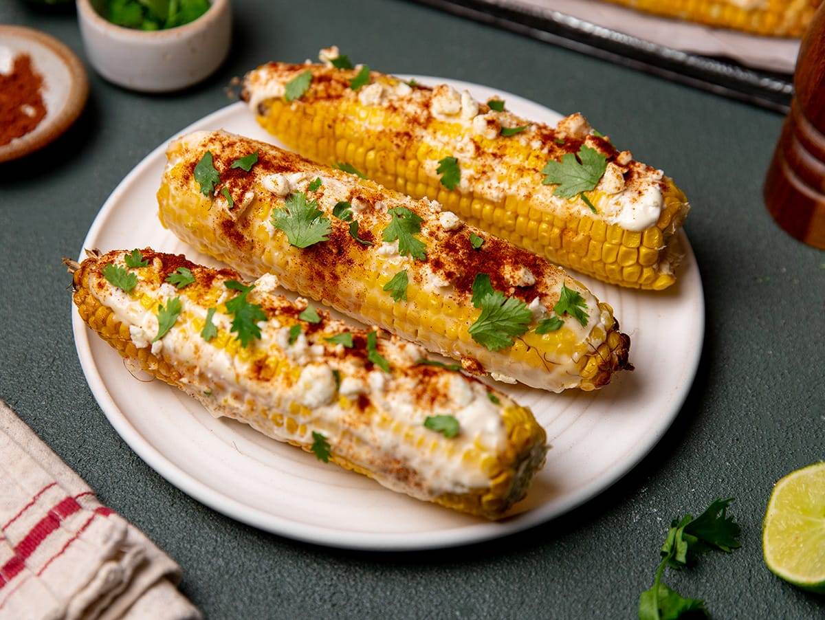 Air fryer street corn