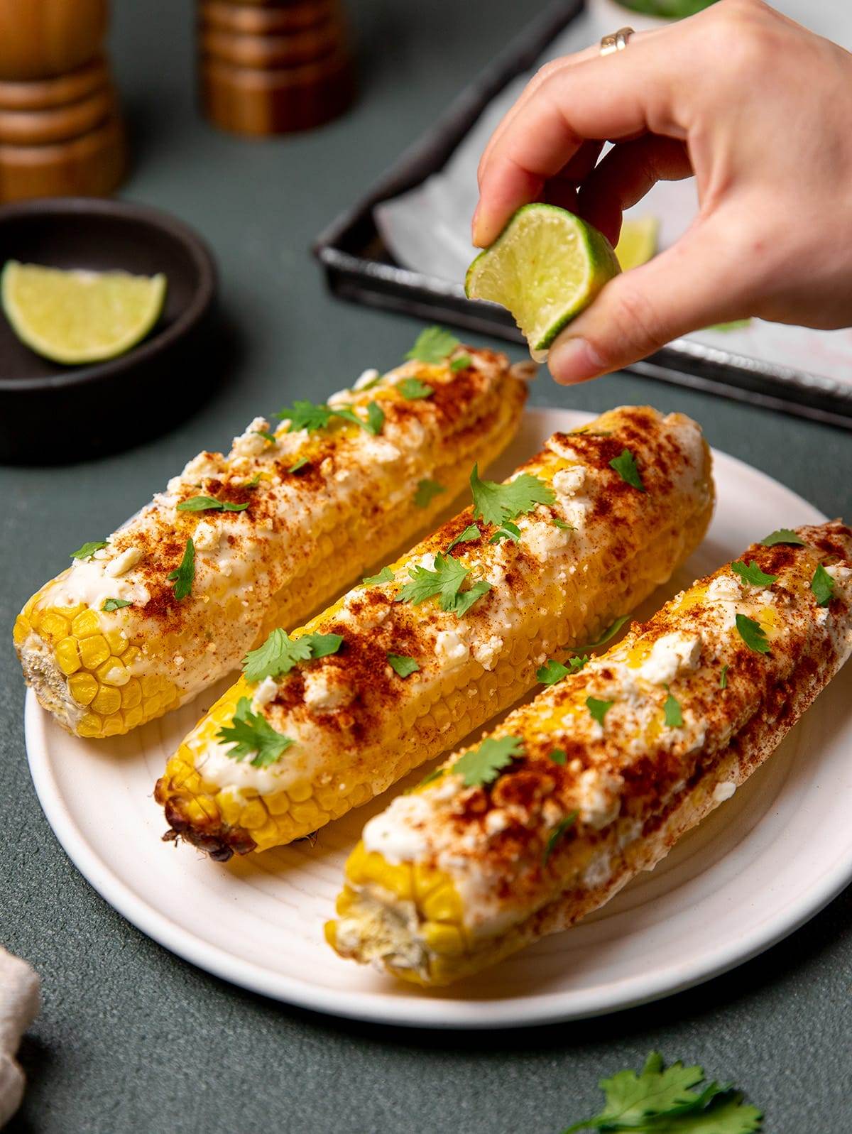 Air fryer street corn