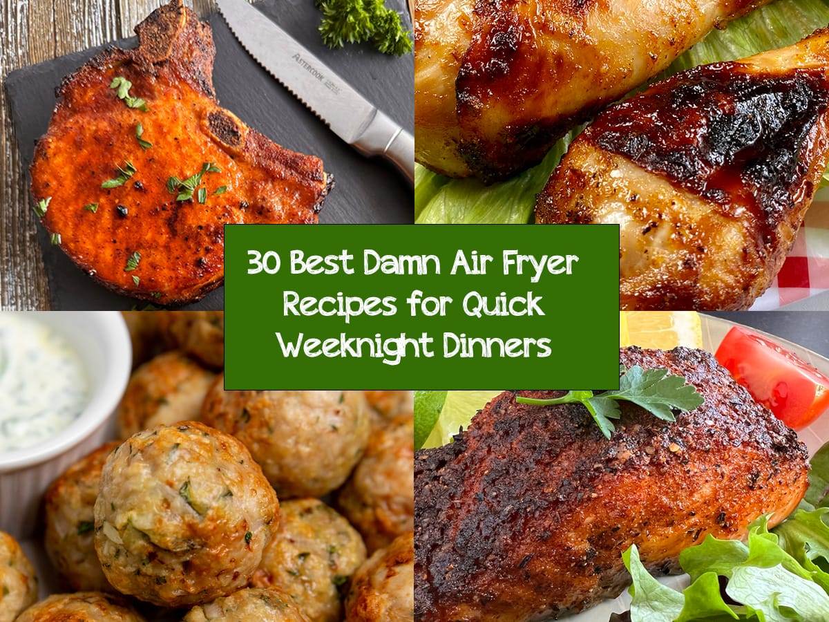 30 Best Damn Air Fryer Recipes for Quick Weeknight Dinners