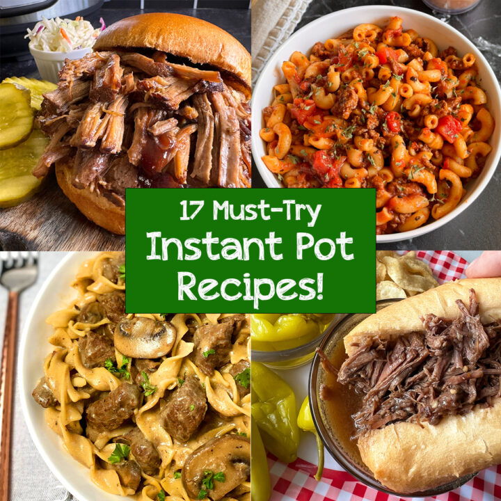 Make the very best recipes with your Instant Pot pressure cooker!