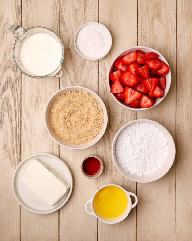 Strawberry Icebox Pie - RecipeTeacher
