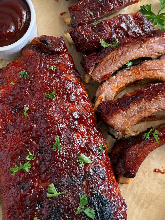 Make the most delicious, fall-off-the-bone BBQ baby back ribs in your slow cooker with our easy recipe!