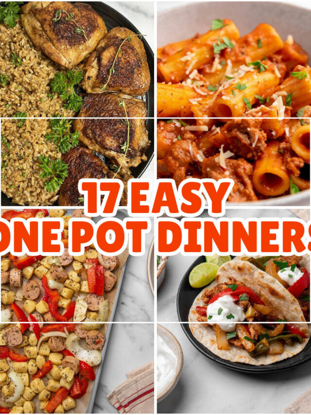 Featured image for 17 easy one-pot dinners.