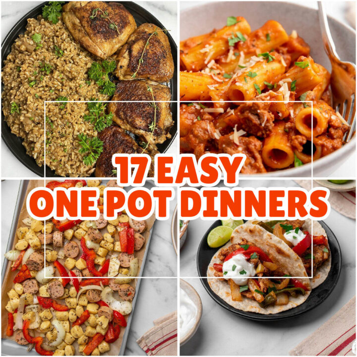 Featured image for 17 easy one-pot dinners.
