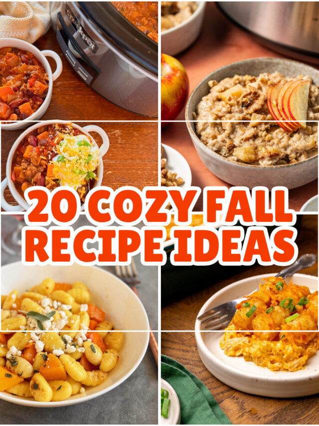 Featured image for cozy Fall Recipe Ideas.
