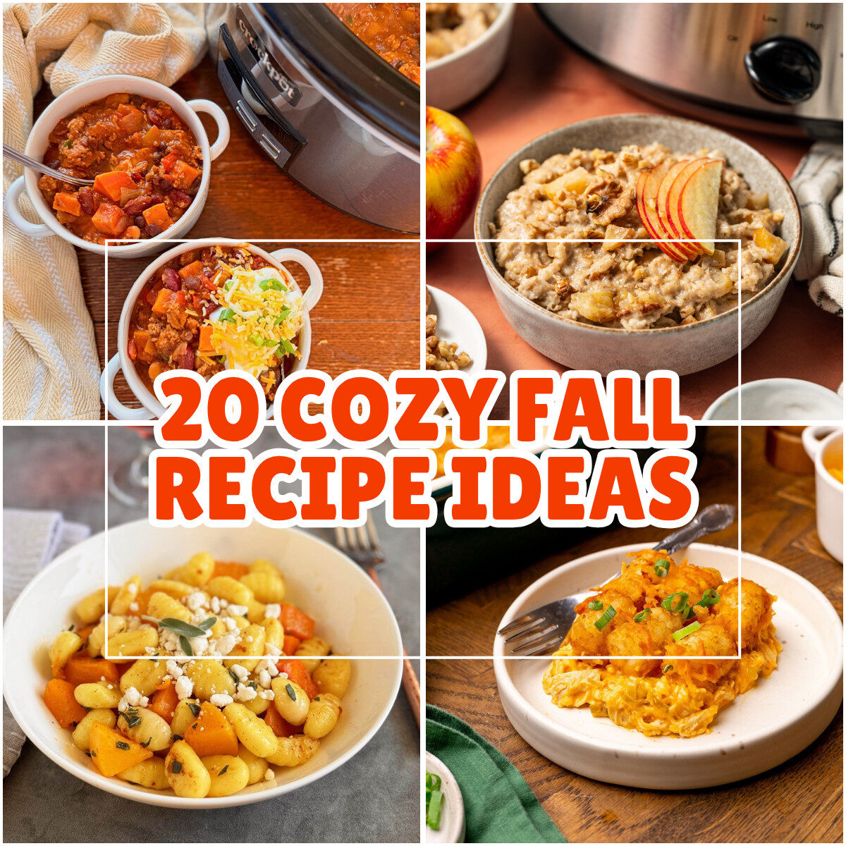 Featured image for cozy Fall Recipe Ideas.