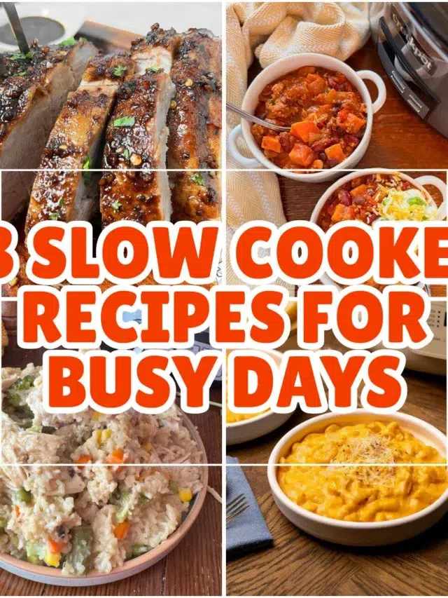 13 slow cooker Recipes for busy days featured image.