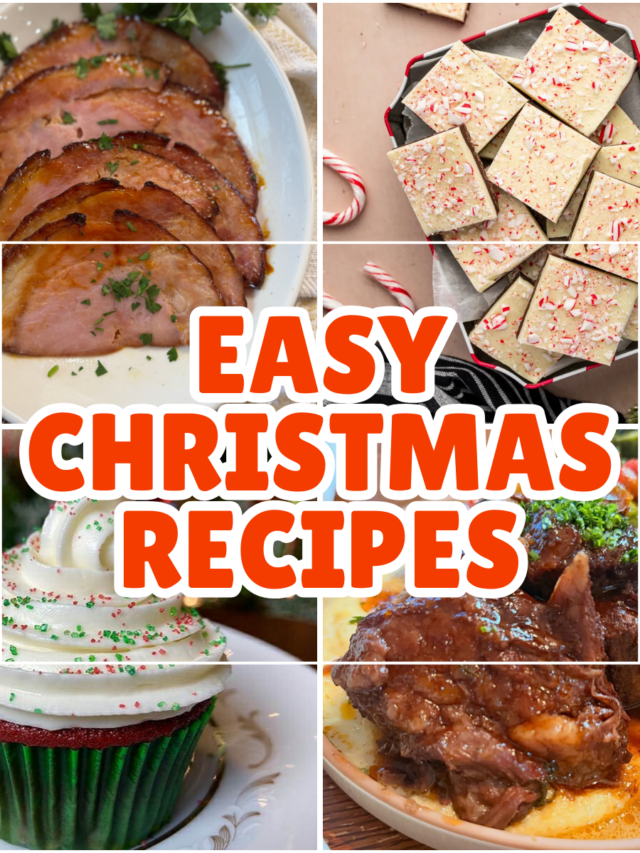 Easy Christmas recipes featured image.