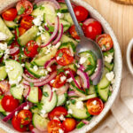 Cucumber Tomato salad from RecipeTeacher.com